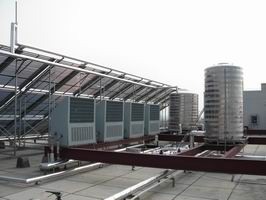 太阳能+空气能热泵热水系统 太阳能+空气能热泵热水系统